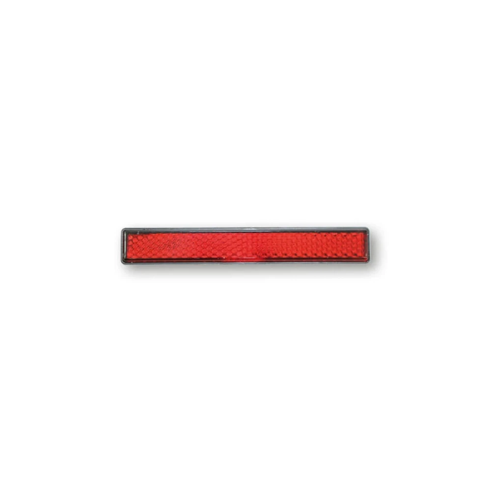 Rückstrahler SHIN YO rechteckig 103x16mm rot, z. schrauben E-Hom