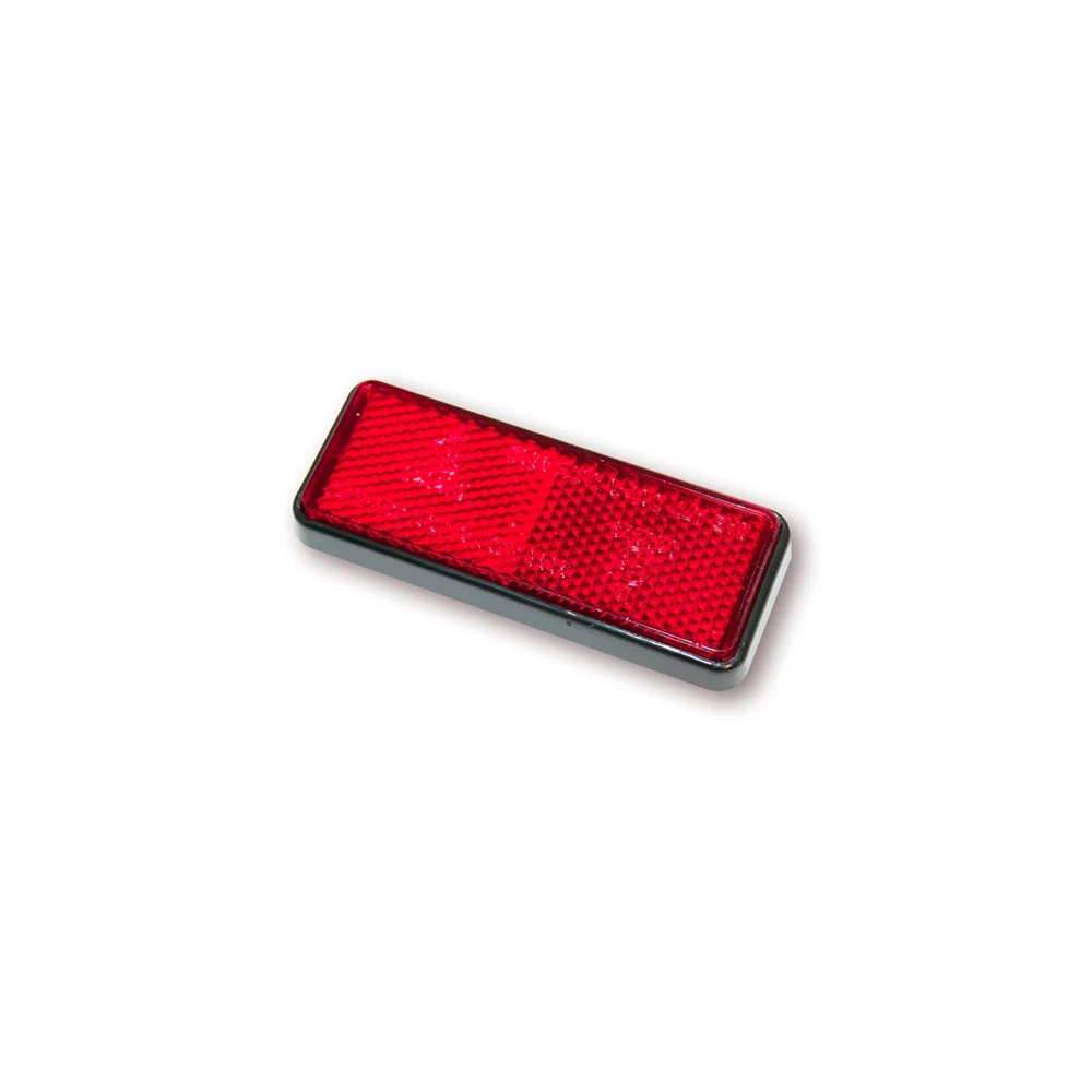 Rückstrahler SHIN YO rechteckig 91.5x36mm rot, z. kleben E-Hom