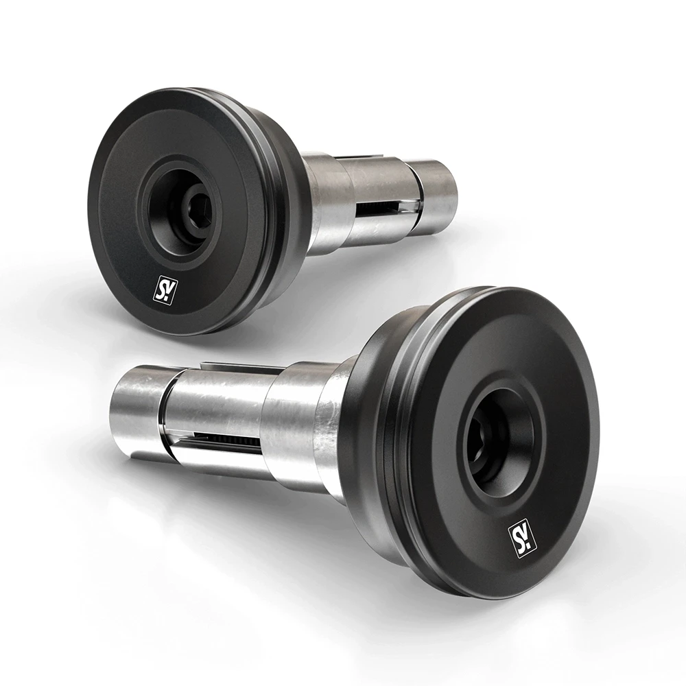 Lenkergewichte SHIN YO CIRCULA-XS für Ø12-22mm schwarz