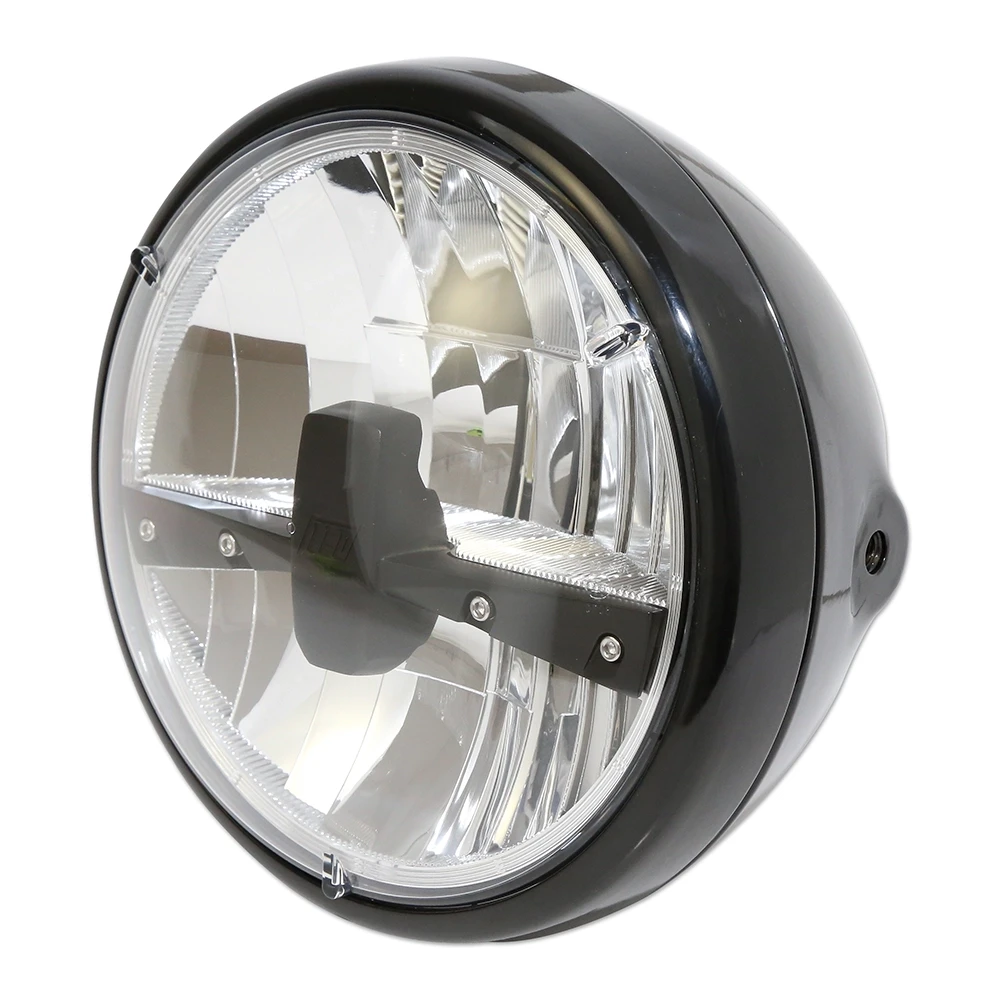 Scheinwerfer LED HIGHSIDER RENO TYP 3 190mm, schwarz E-Hom