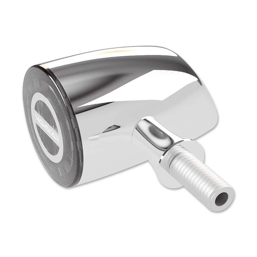 Blinker LED HIGHSIDER ROCKET CLASSIC chrom/getönt E-Hom