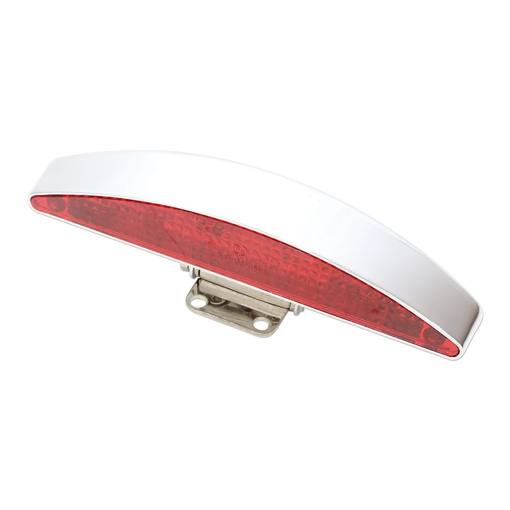 Rücklicht LED HIGHSIDER INTERSTATE mit Halter, chrom/rot E-Hom