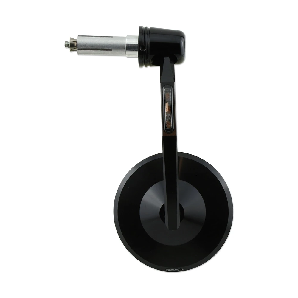Lenkerendspiegel HIGHSIDER MONTANA mit Blinker, schwarz E-Hom