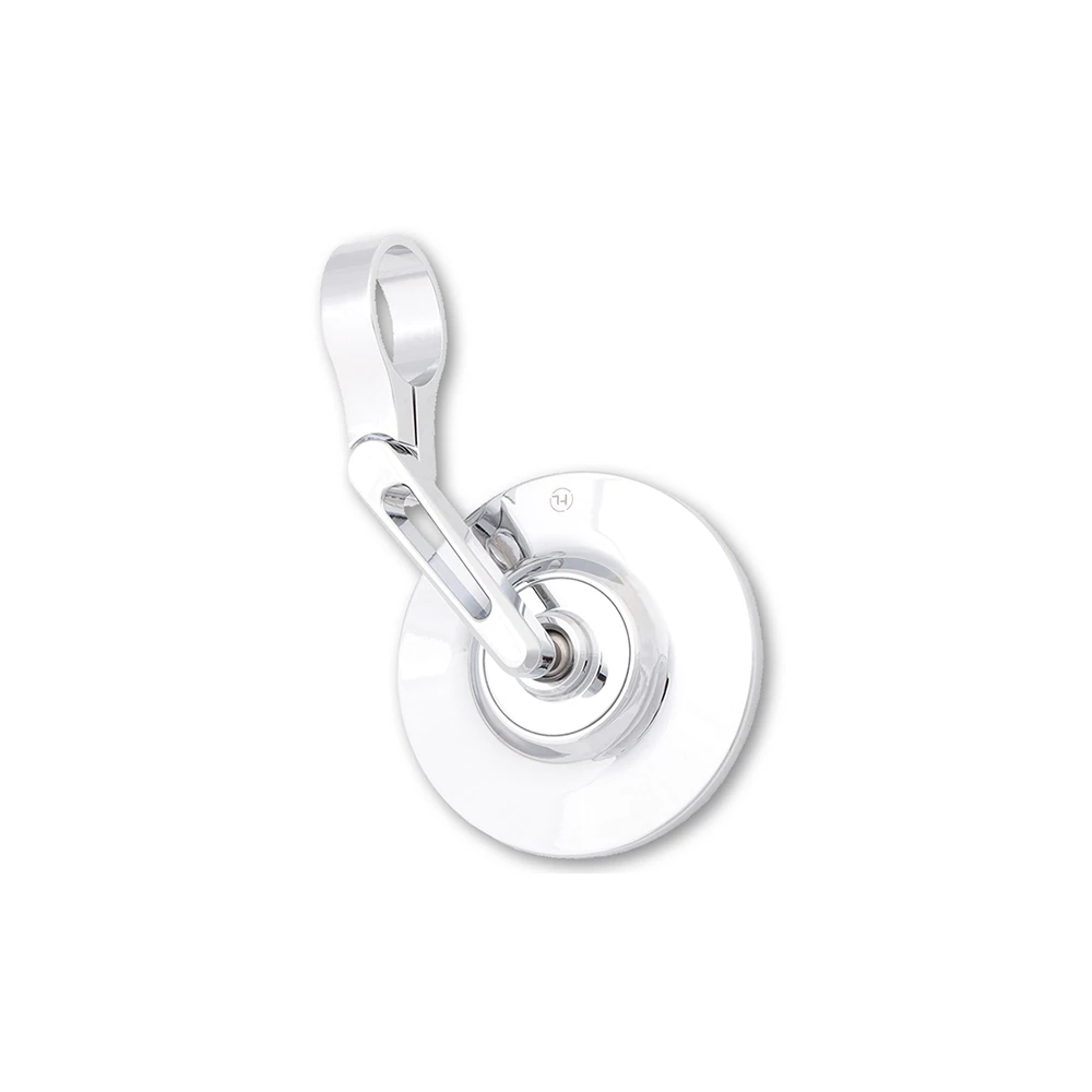 Lenkerendspiegel HIGHSIDER CONERO-XS chrom ohne E-Hom