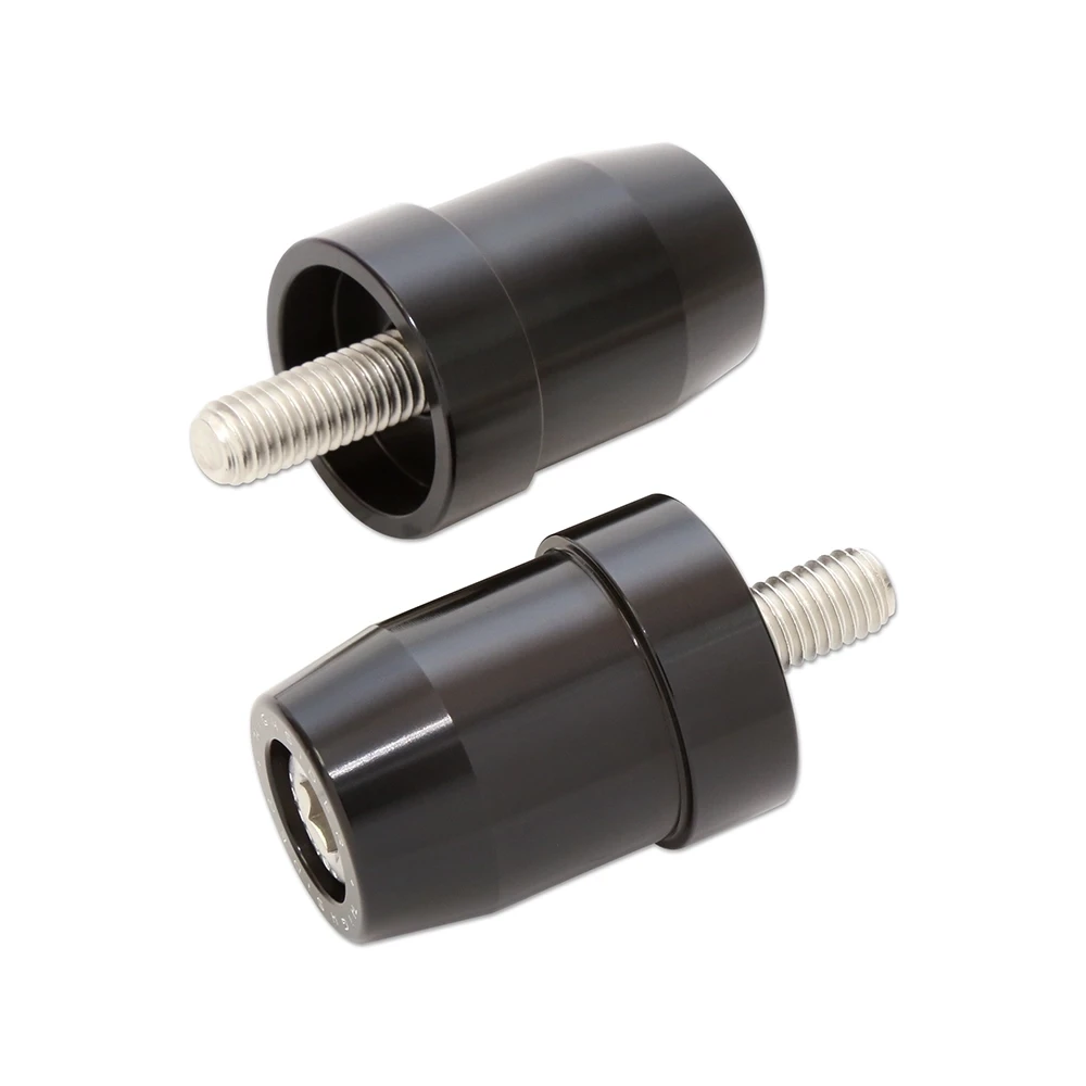 Lenkergewichte HIGHSIDER Kawasaki Alu, Aussen-Ø 25.4mm schwarz