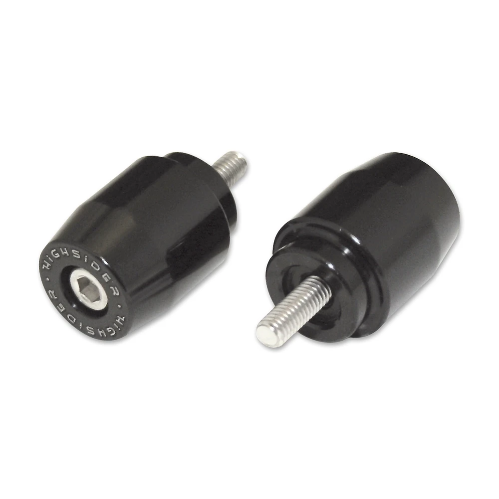 Lenkergewichte HIGHSIDER Yamaha Alu M6, Aussen-Ø 25.4mm schwarz