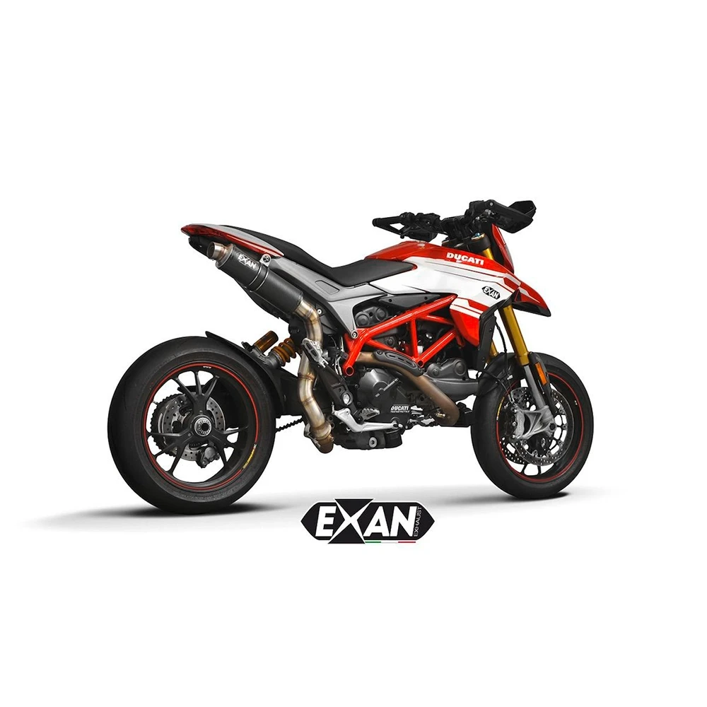 Auspuff EXAN X-GP in carbon zu Ducati (CH-Hom)