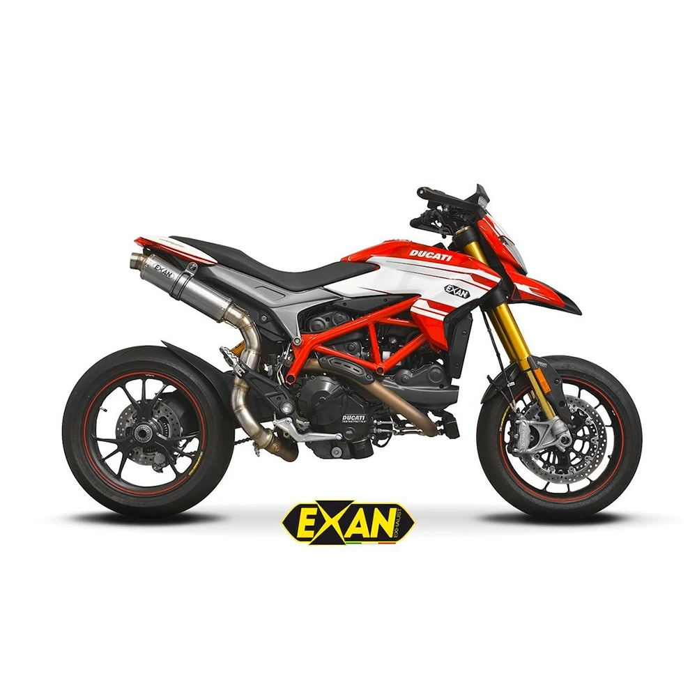 Auspuff EXAN X-GP in inox zu Ducati (CH-Hom)