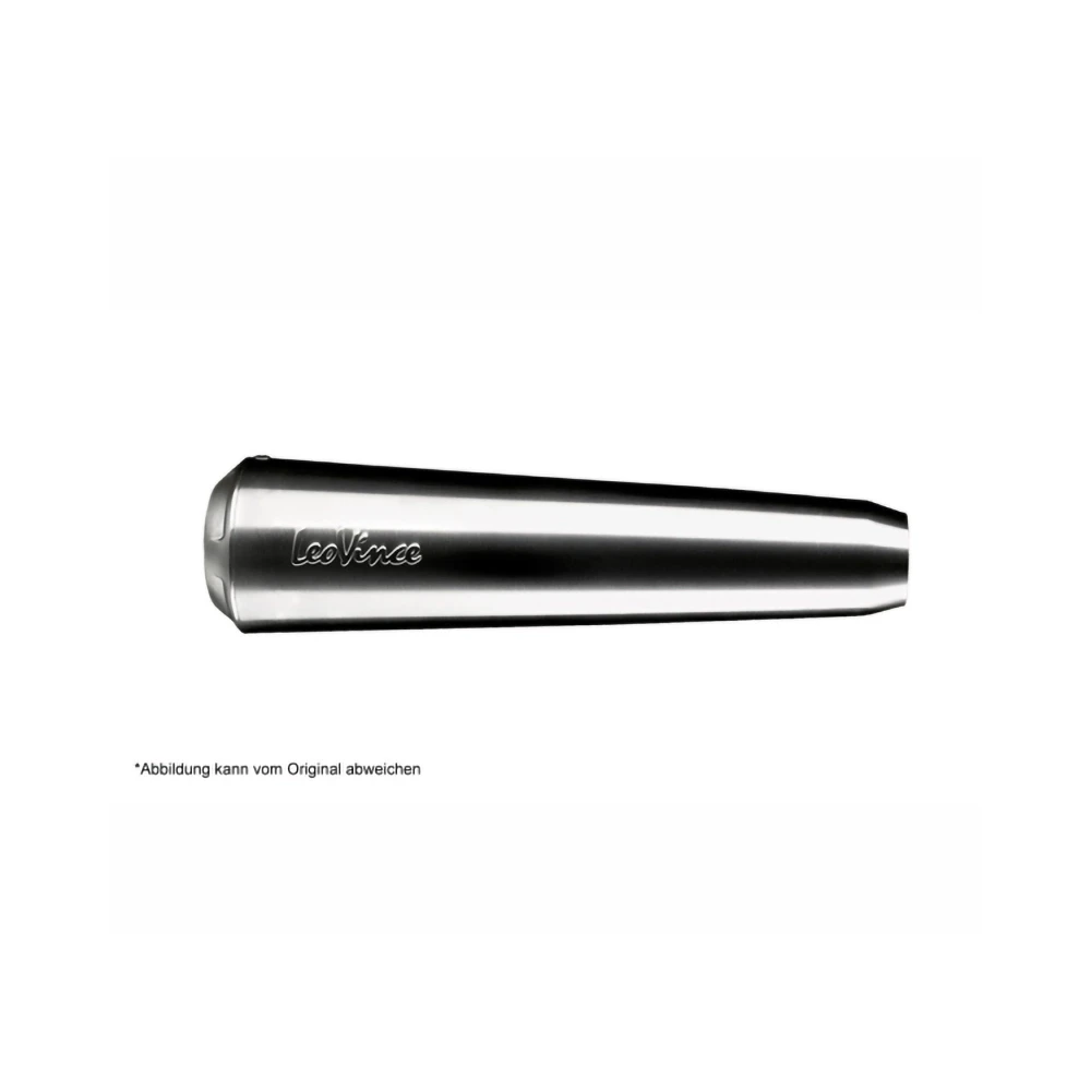 Auspuff LeoVince Classic Racer in inox zu Triumph (CH-Hom)