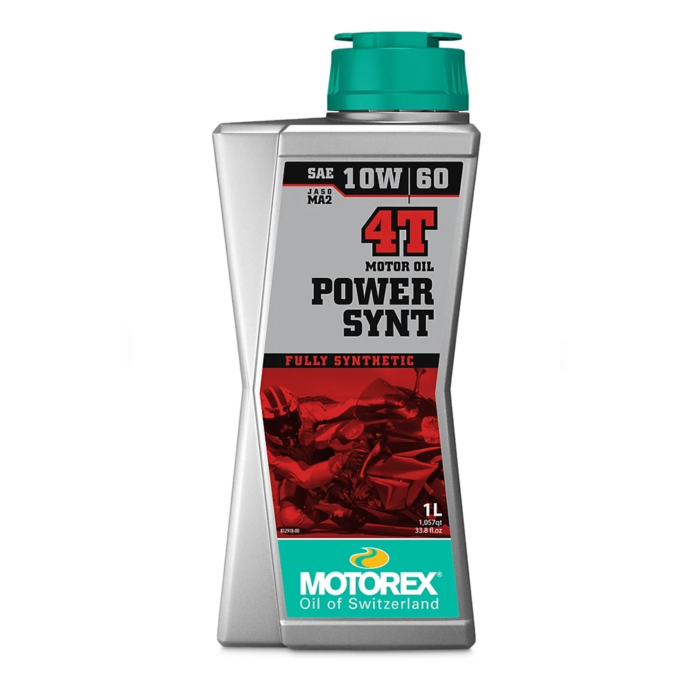 Motorenöl 4-Takt SAE 10W-60 Motorex POWER SYNT ON ROAD fully synthetic 1 L