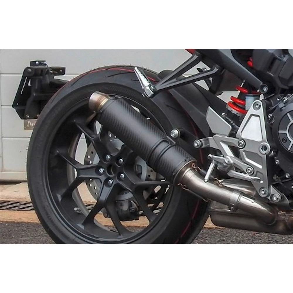 Auspuff EXAN X-GP in carbon zu Honda (CH-Hom)