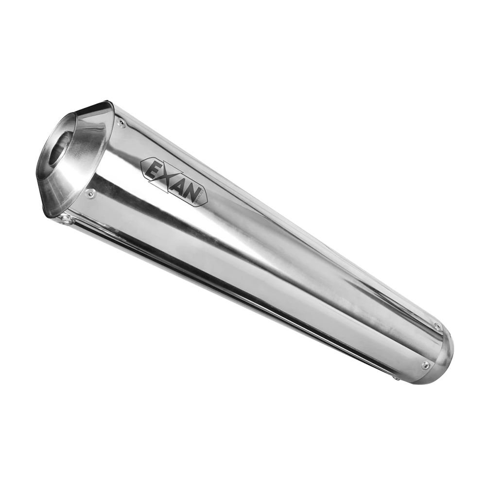 Auspuff EXAN Conic Tipo 2 in inox zu Kawasaki (CH-Hom)