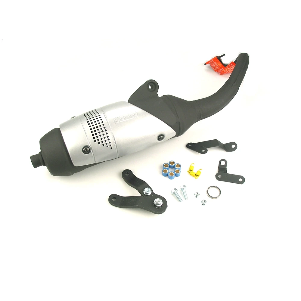 Auspuff LeoVince TOURING (E-Homologiert) zu MBK Nitro / Yamaha Aerox