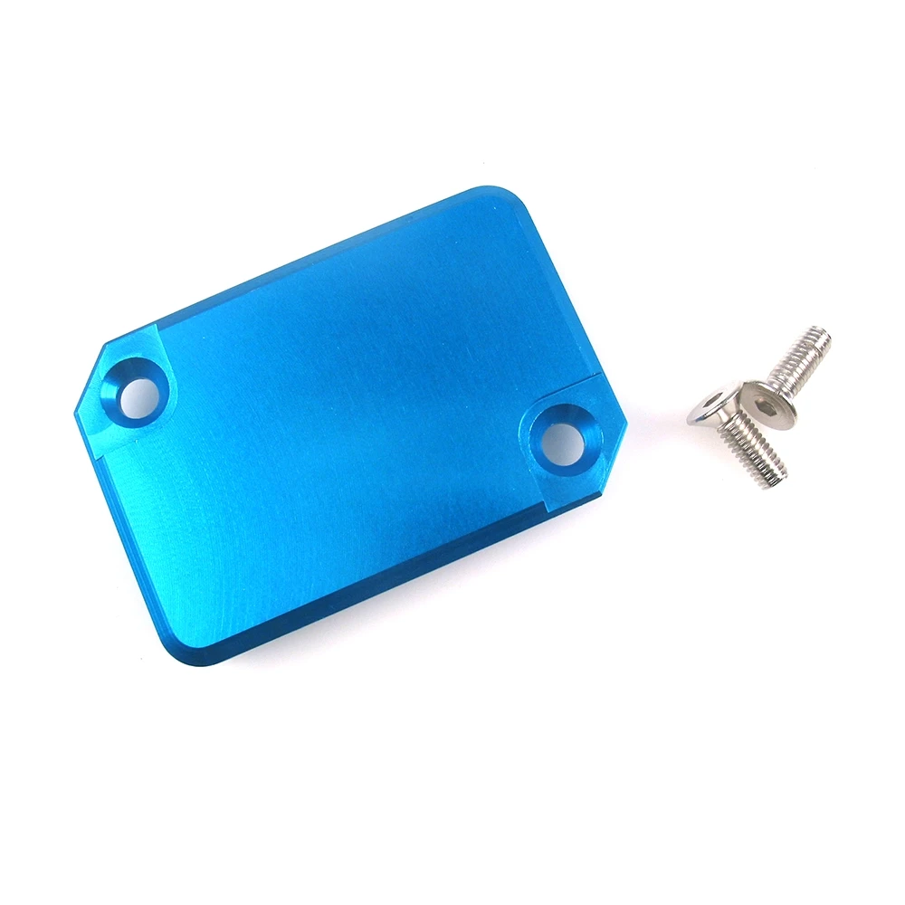 Bremsflüssigkeit-Behälterdeckel DMP in Blau-Eloxiert zu MBK Nitro / Yamaha