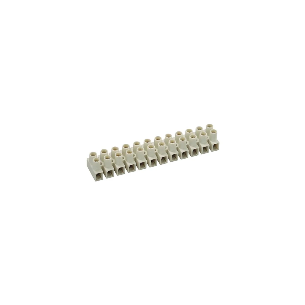 Lüsterklemme (12 Stück) Ø 4.0 - 10.0 mm² mit Drahtschutz