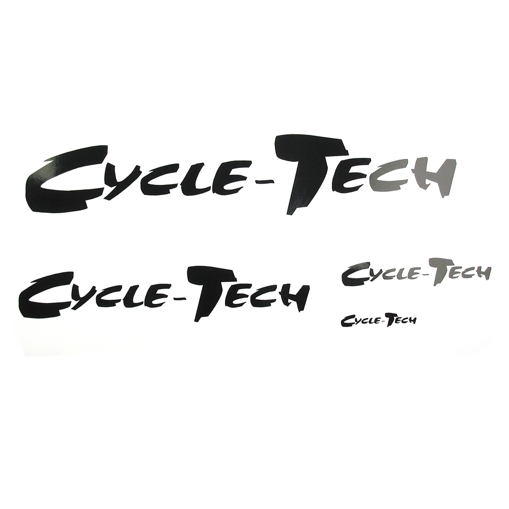Sticker-Set CYCLE-TECH schwarz ca. 35 cm X 15 cm