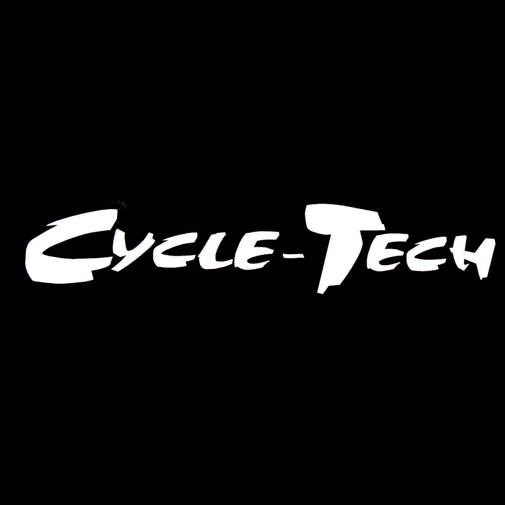 Sticker CYCLE-TECH weiss ca. 5 cm
