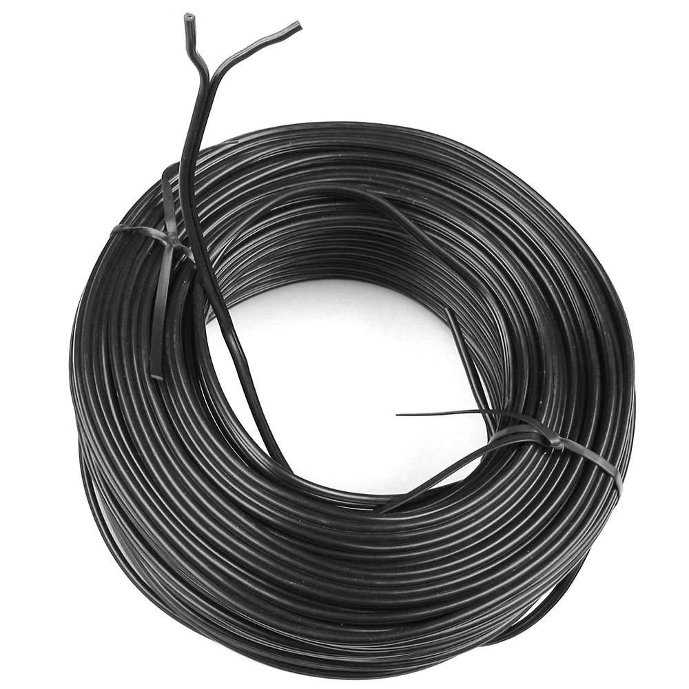 Stromkabel 2-adrig in SCHWARZ (2 x 0.75mm²) Bitte Länge in Meter angeben