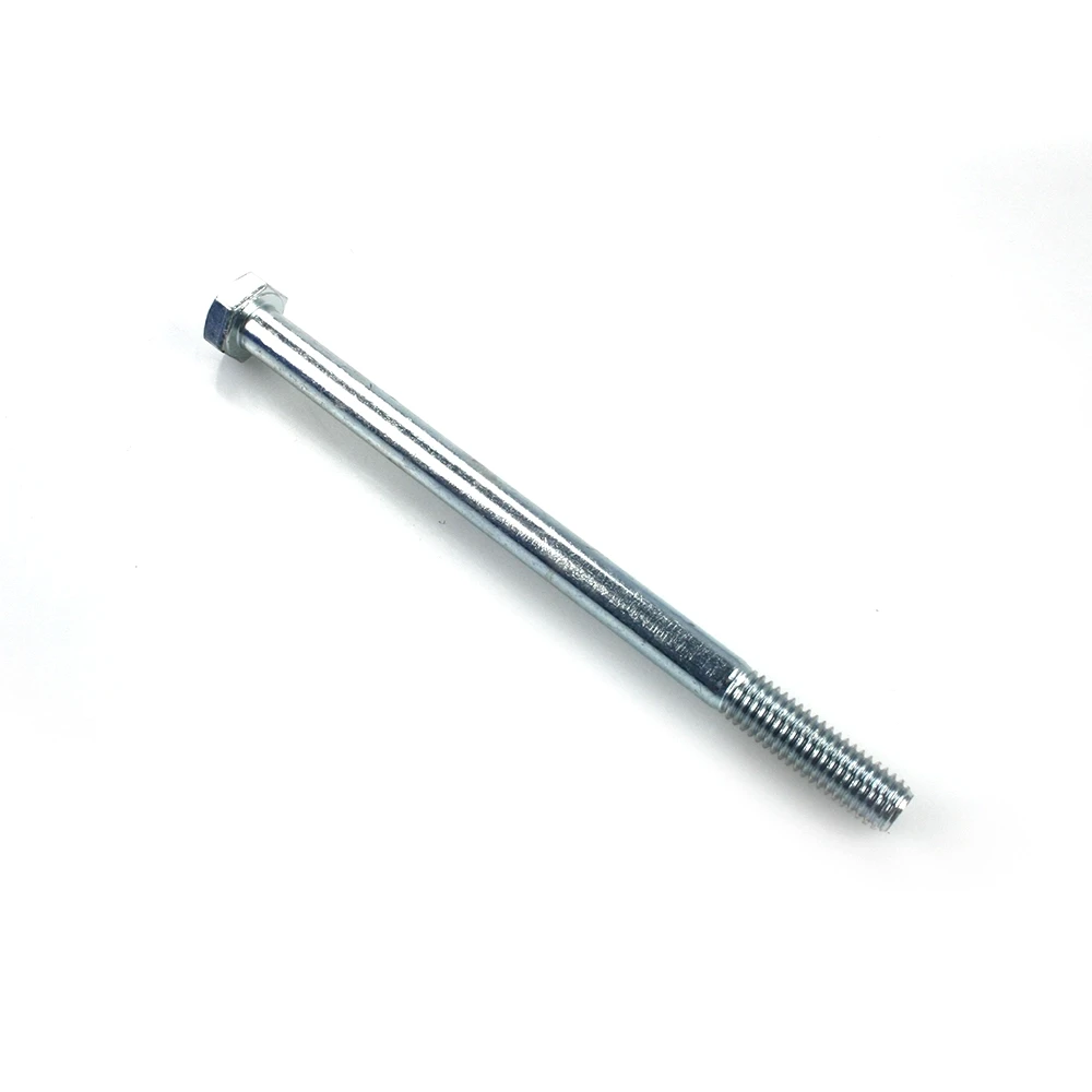 Sechskantschraube M8/1.25 x L 120mm (DIN 933) verzinkt-blau