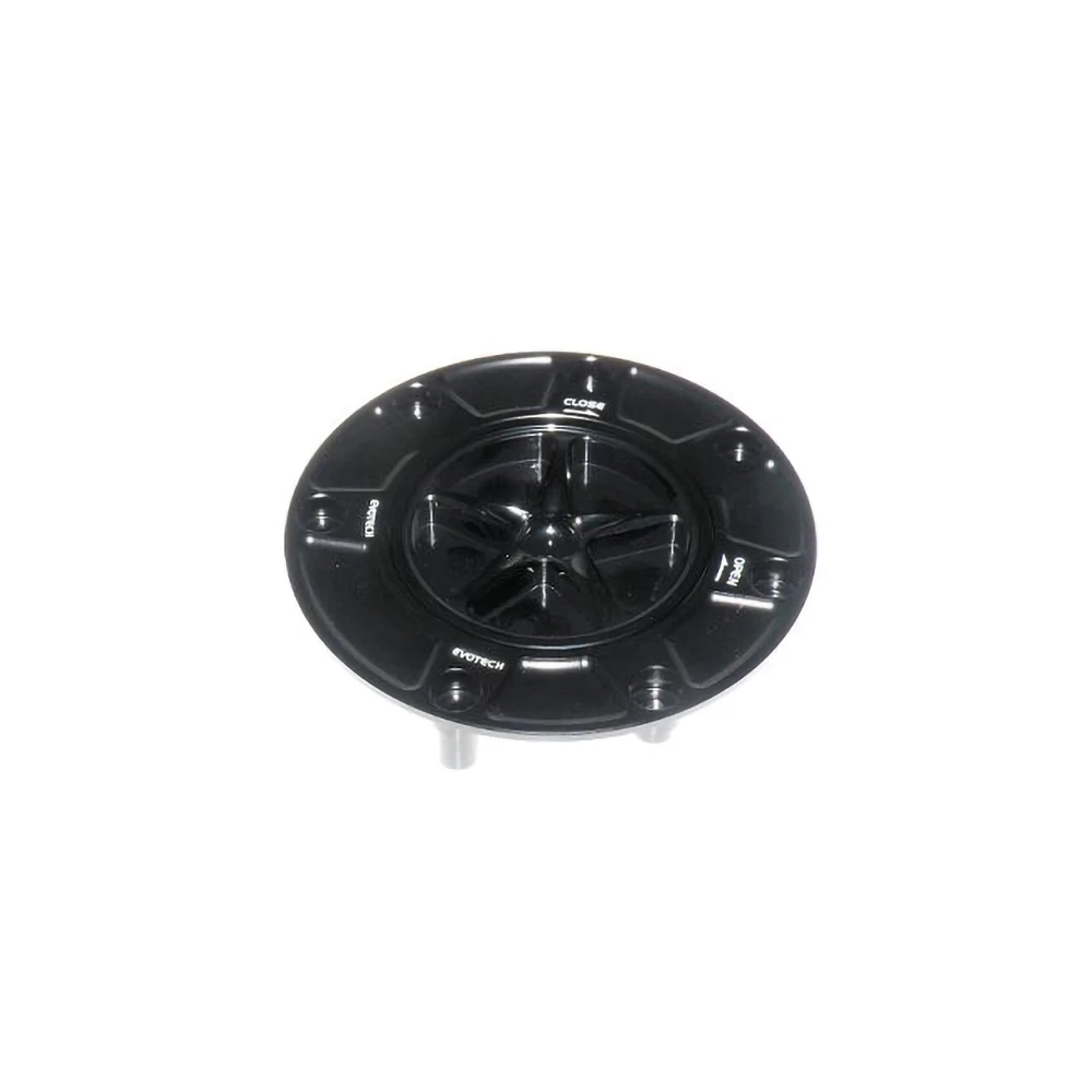 Tankdeckel EVOTECH (2x Umdrehungen) in Schwarz zu Honda