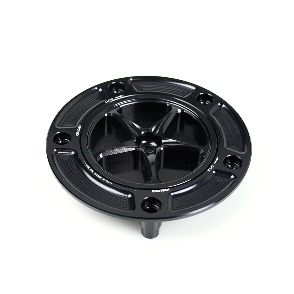 Tankdeckel EVOTECH (2x Umdrehungen) in Schwarz zu Yamaha