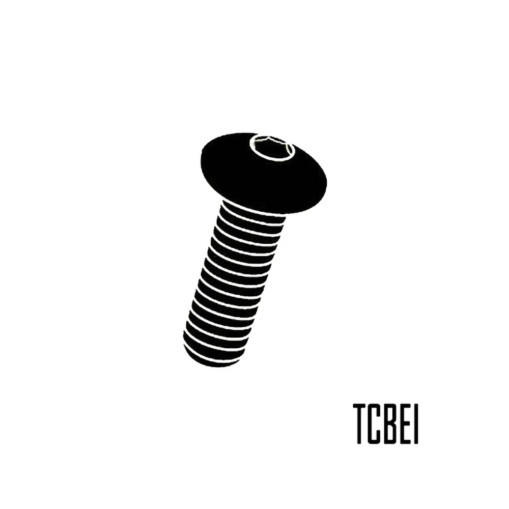 Schraube EVOTECH M6 x 35mm - Kopf Ø 12mm (7075-T6 TCBEI) aus ALU in Gold-