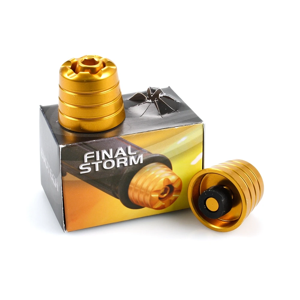 Lenkerendzapfen EVOTECH (Paar) zu Kawasaki in GOLD