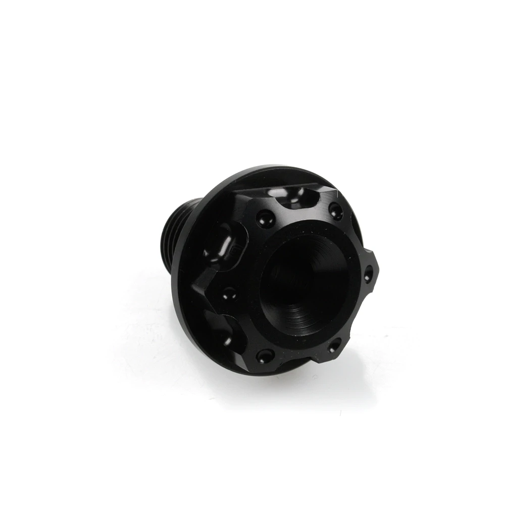 Lenkkopfmutter EVOTECH M24 x 1.5mm zu Suzuki in SCHWARZ