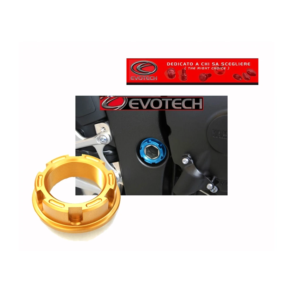 Schwingenachsmutter EVOTECH M25 x 1.5mm zu Suzuki in SILBER