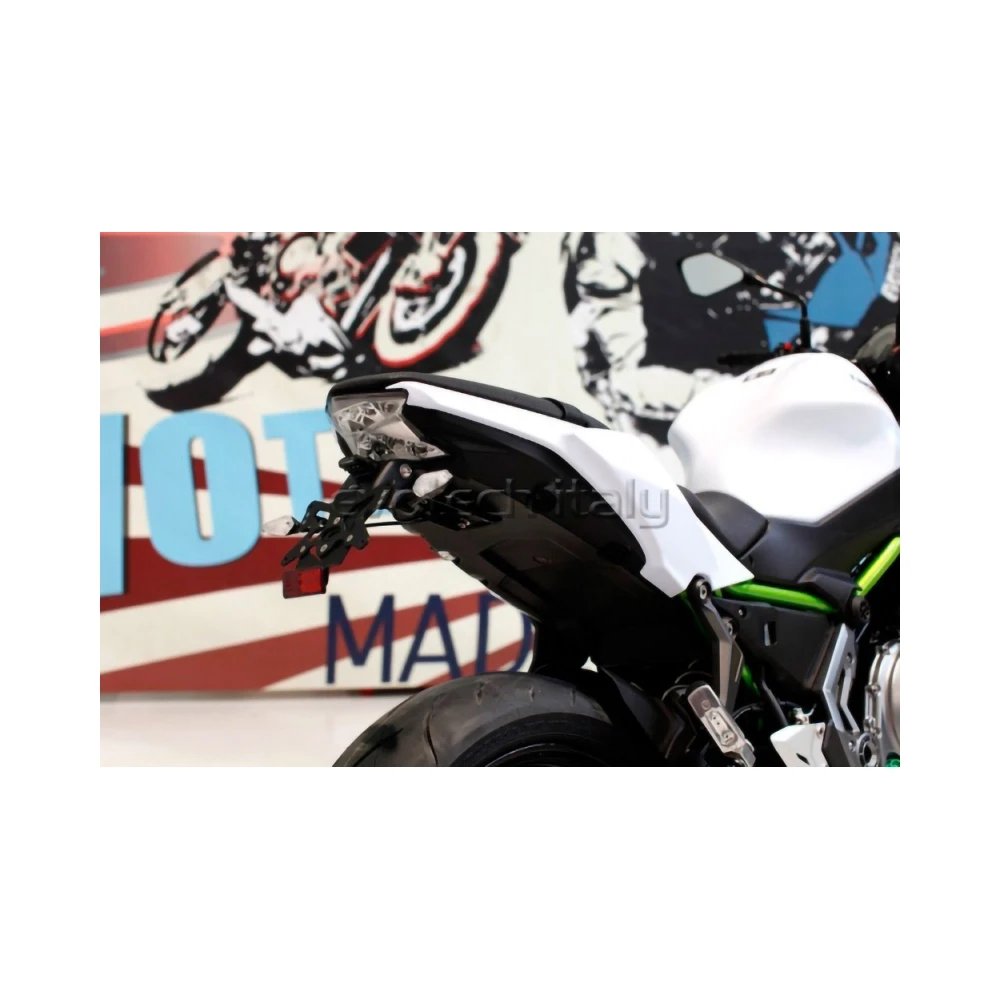 Kennzeichenhalter EVOTECH zu Kawasaki
