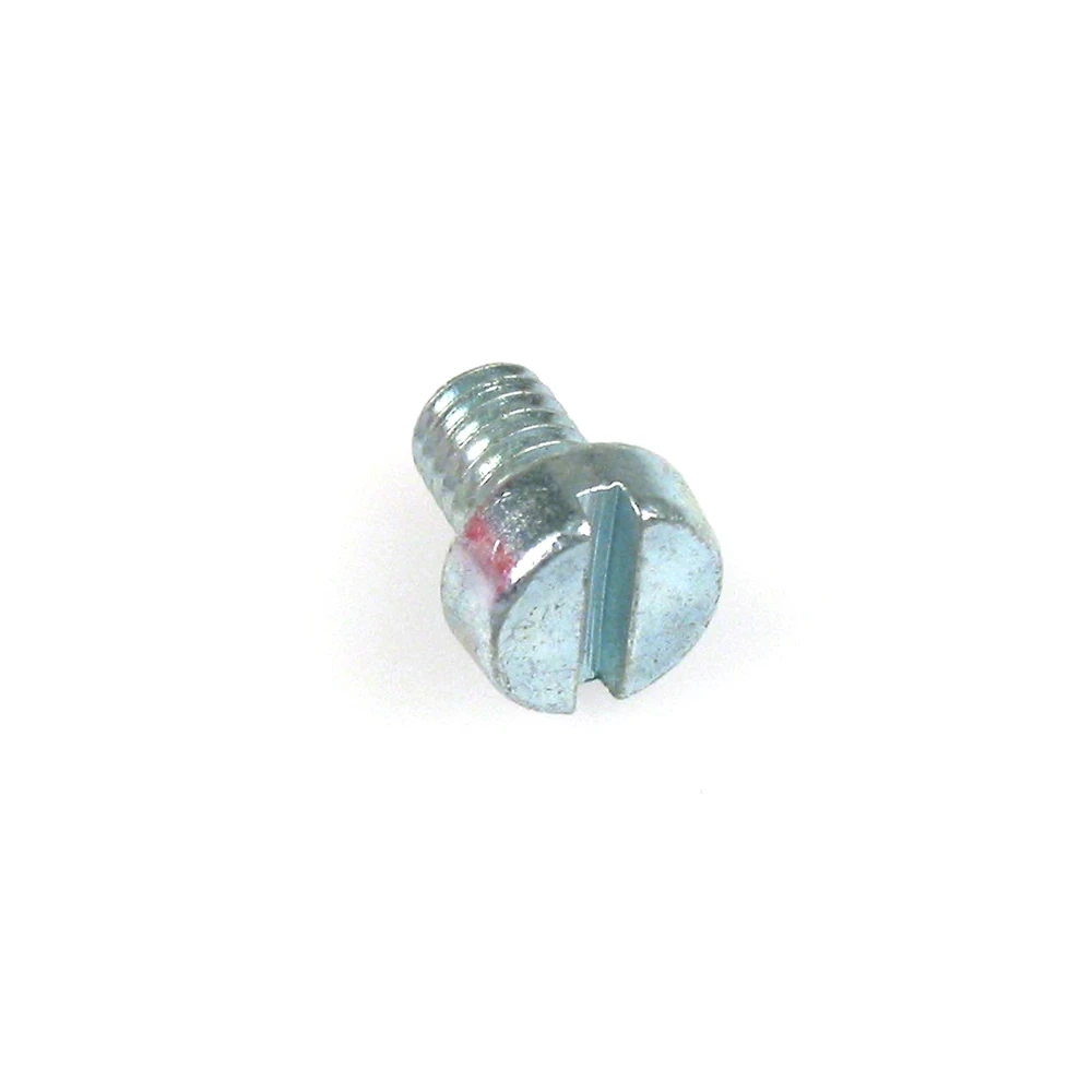 Zylinderschraube mit Schlitz M 6/1 x H 3.9 x L 8 (DIN 84) verzinkt-blau
