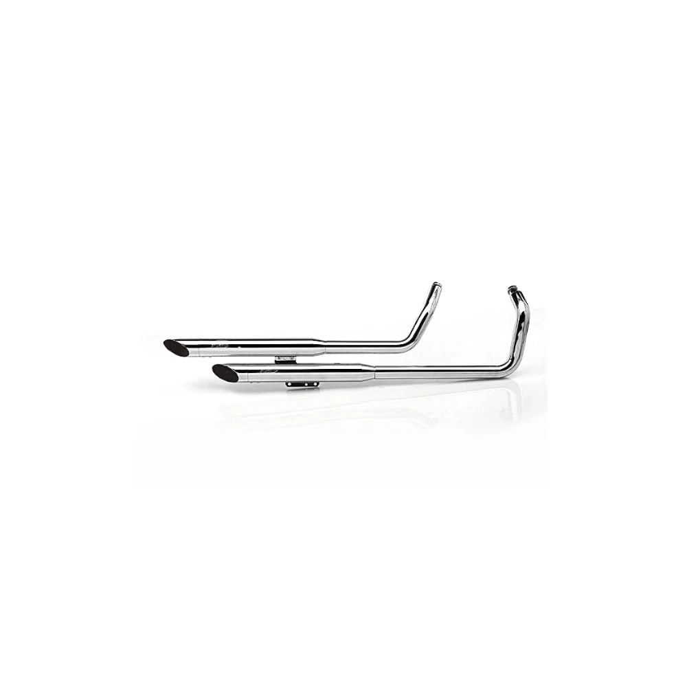 Auspuffanlage SILVERTAIL (2in1) K02 in chrom zu Kawasaki (CH-Hom)