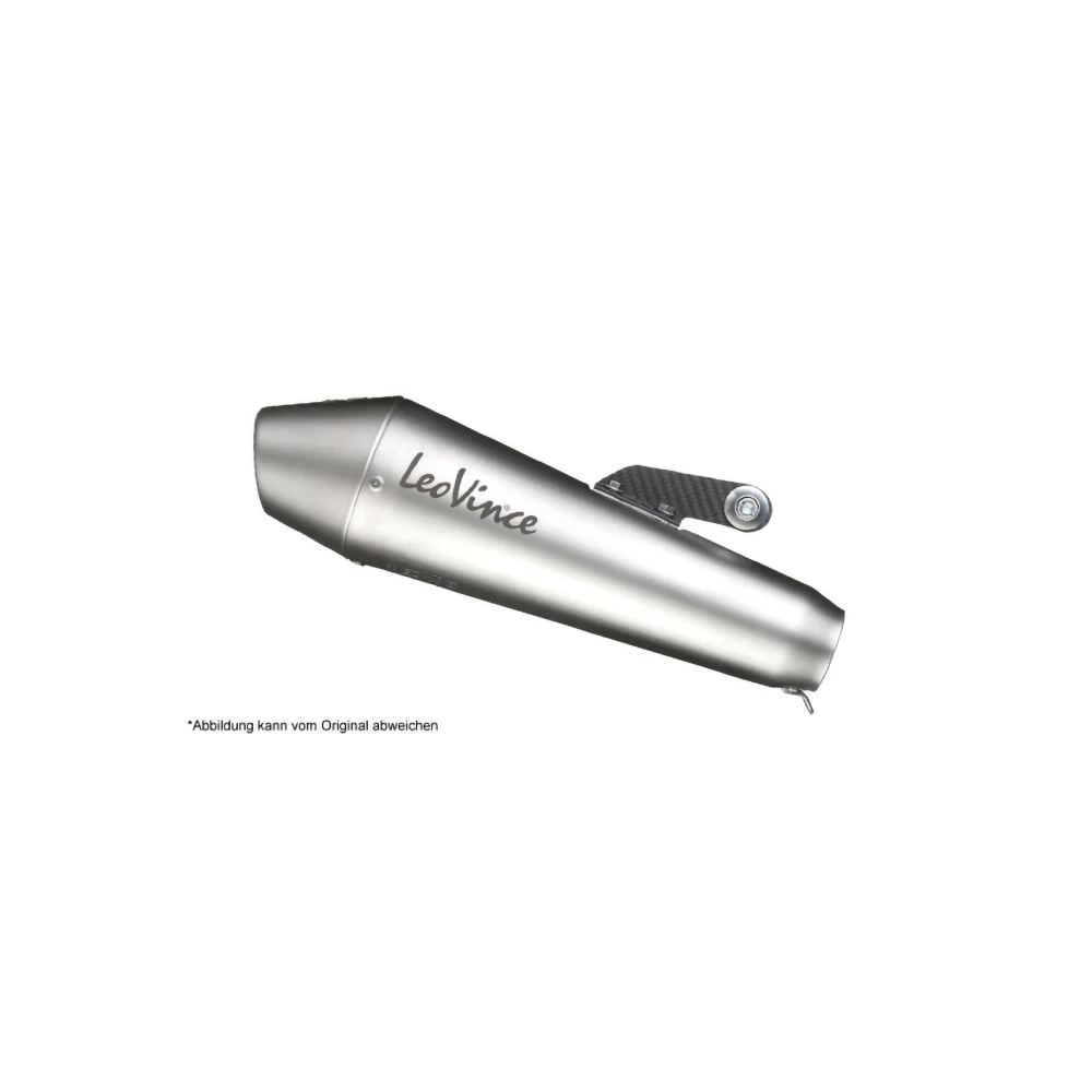 Auspuffanlage LeoVince (1in1) GP Style in inox zu Yamaha (CH-Hom)