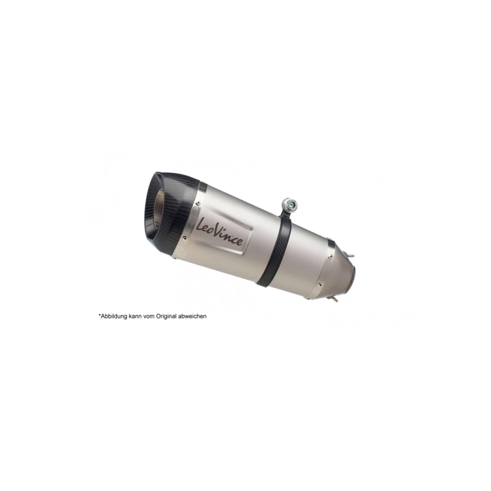 Auspuff LeoVince Factory S in inox zu Honda (CH-Hom)