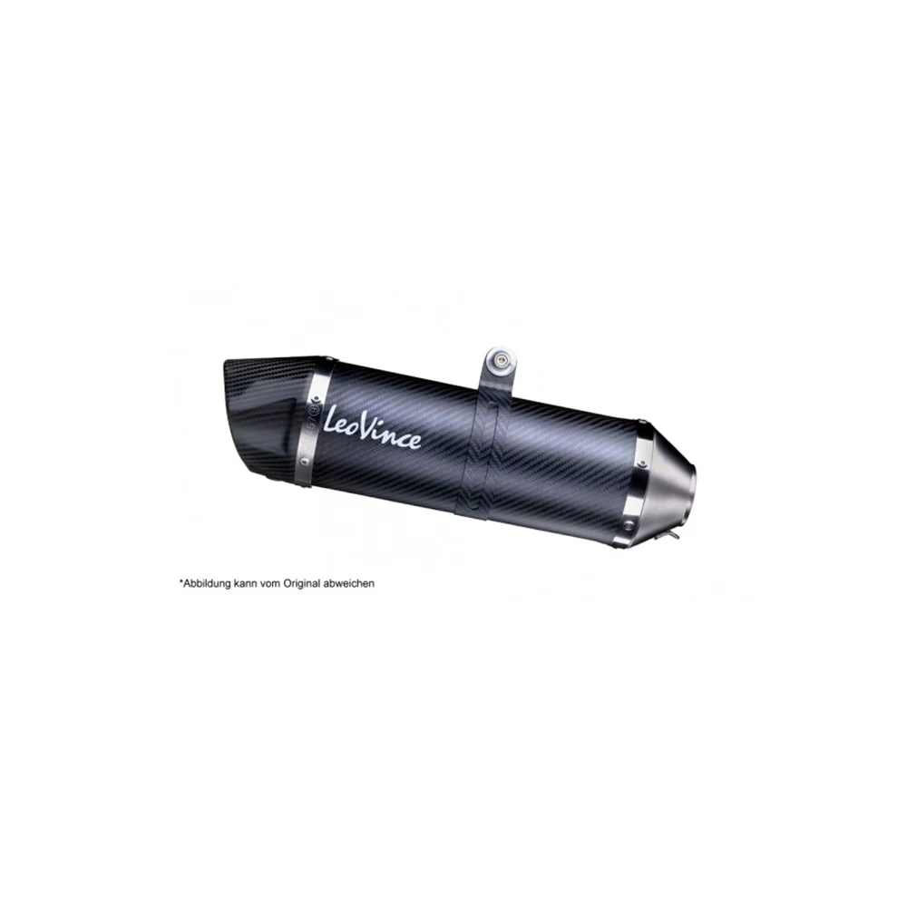 Auspuffanlage LeoVince (1in1) LV One Evo in inox zu Gilera (CH-Hom)
