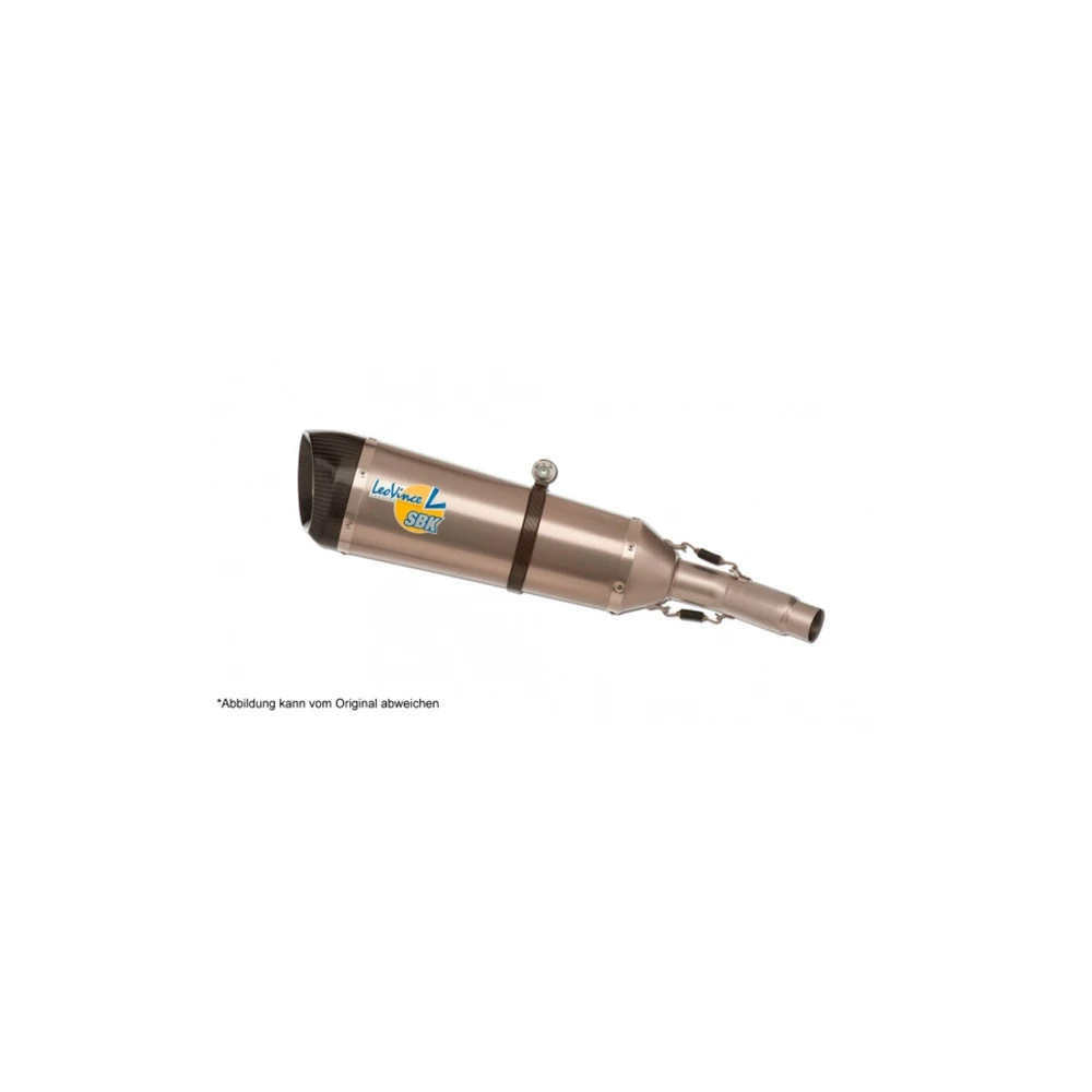Auspuff LeoVince Factory R in titan zu BMW (CH-Hom)