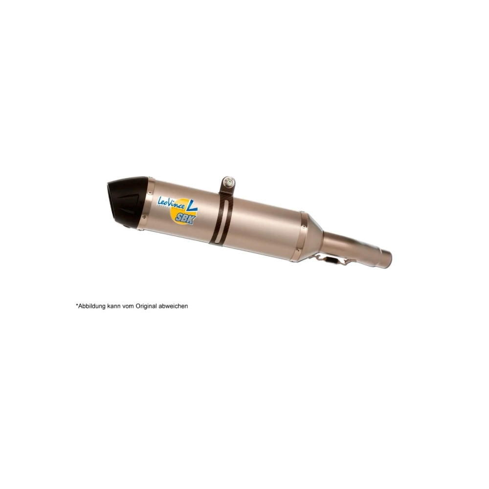 Auspuffanlage LeoVince (1in1) LV One in inox zu Yamaha (CH-Hom)