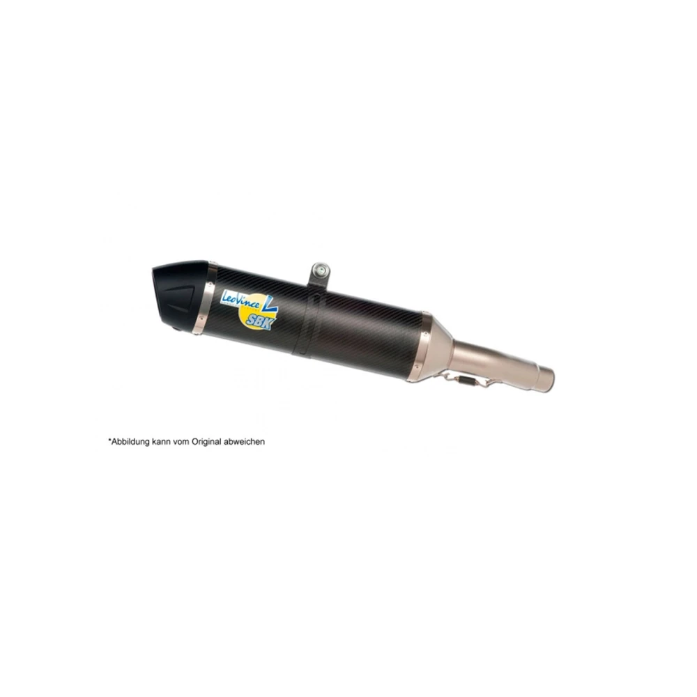 Auspuff LeoVince LV One in carbon zu Honda (CH-Hom)