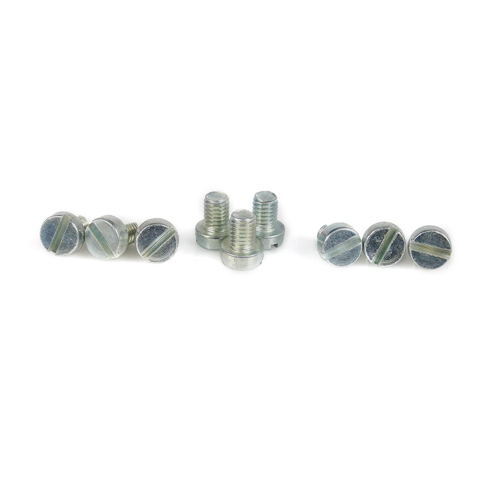 Zylinderschraube mit Schlitz M 6/1 x H 3.9 x L 8 (DIN 84) verzinkt-blau