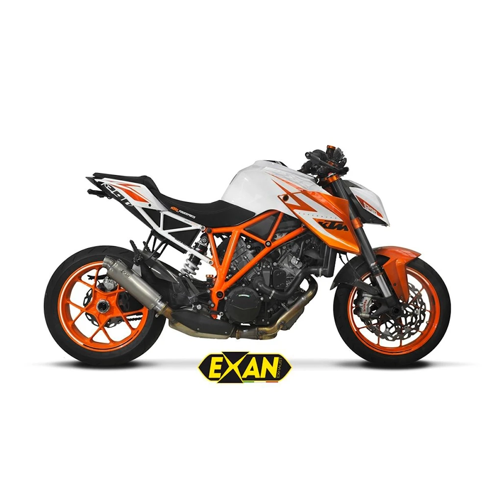 Auspuff EXAN X-GP in inox zu KTM (CH-Hom)