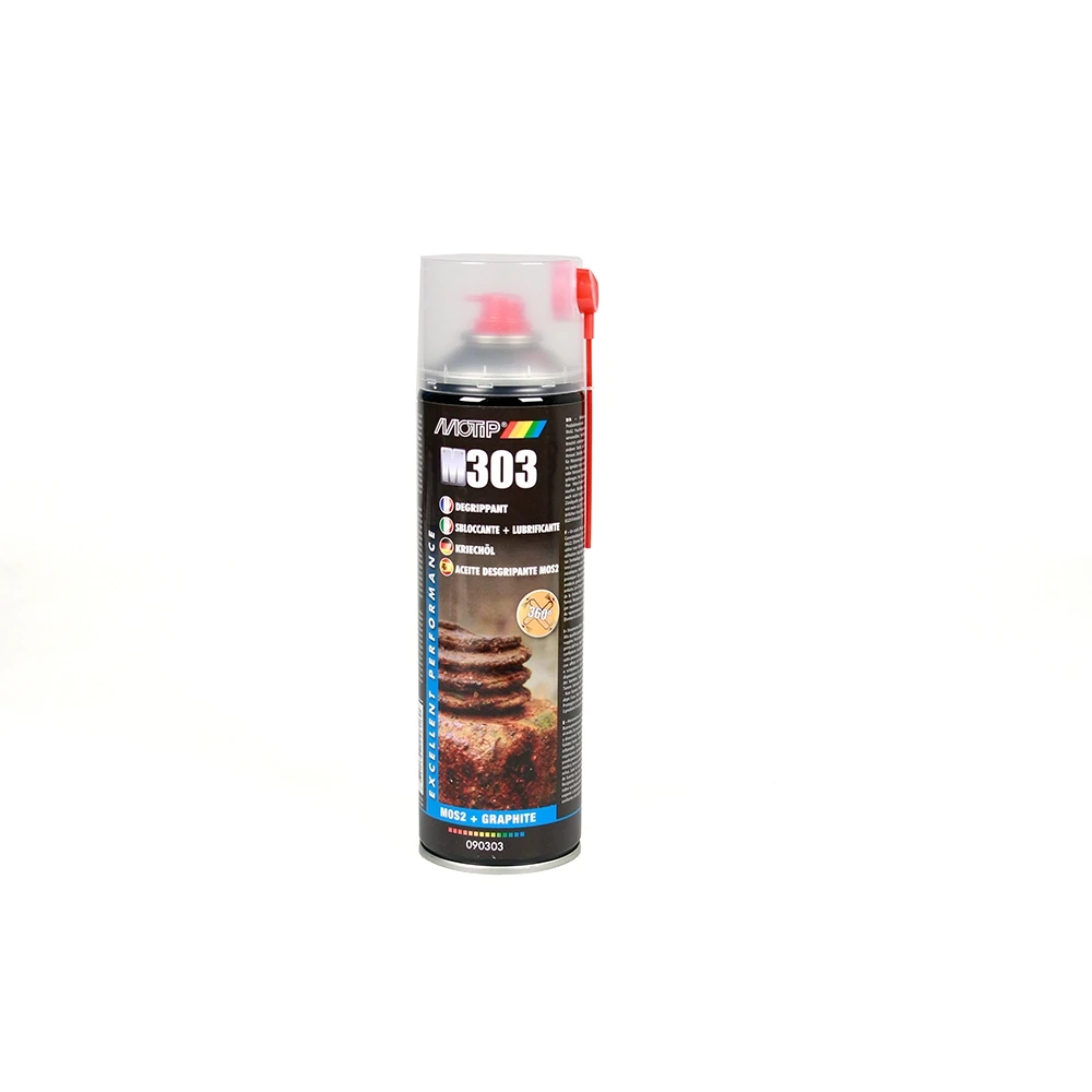 Spray MOTIP M303 Kriechöl SPRAY (500ml) mit Graphit + MOS2