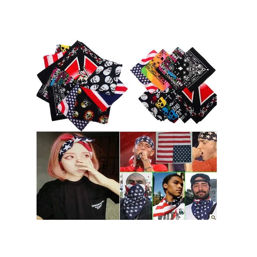 Bandana NN PRODUCTS US- STAR (55 x 55cm) aus Baumwolle