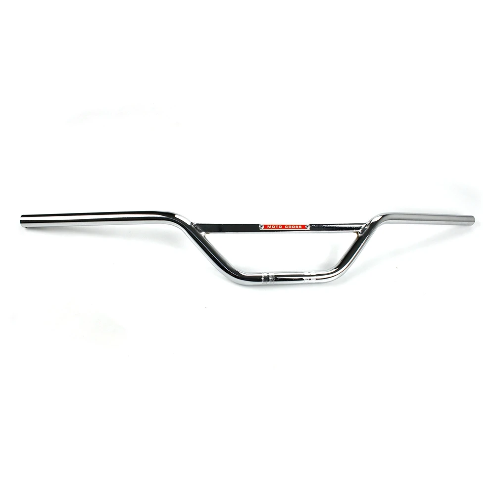 Lenker Moto Cross Chrom (Breite: 86cm) (vorgesehene Montage an Gabelplatte)