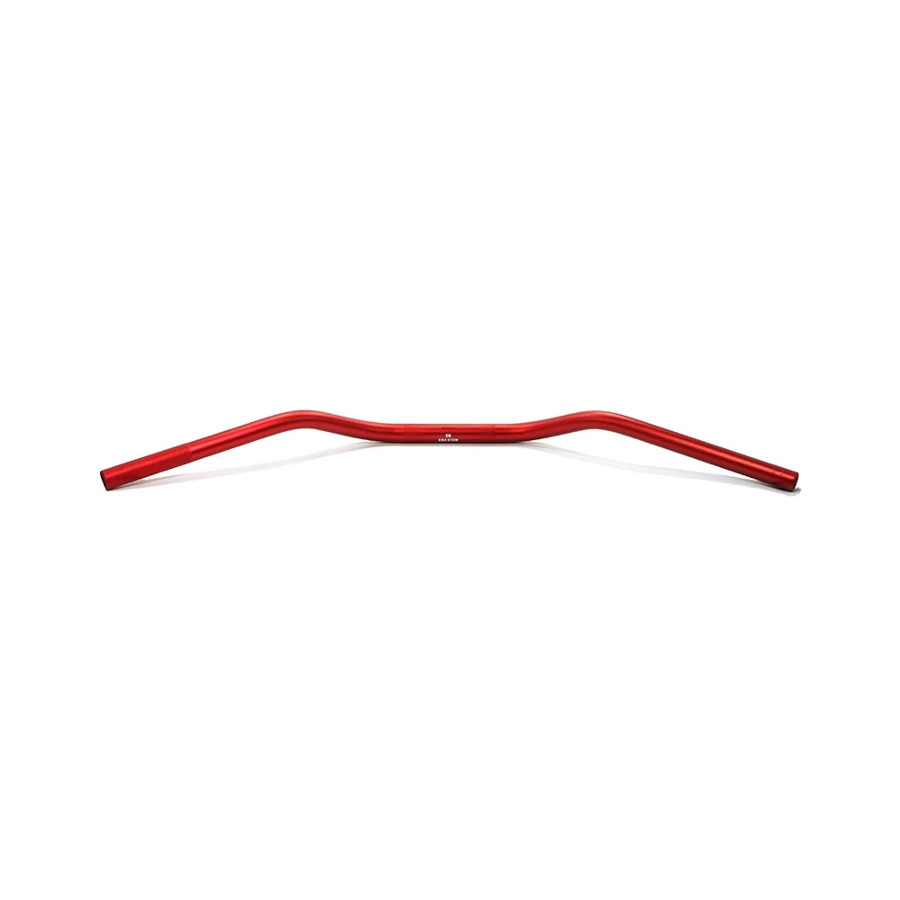 Superbikelenker Motacc Standard aus ALU in ROT (Ø 22mm, BxHxV: 750x110x120