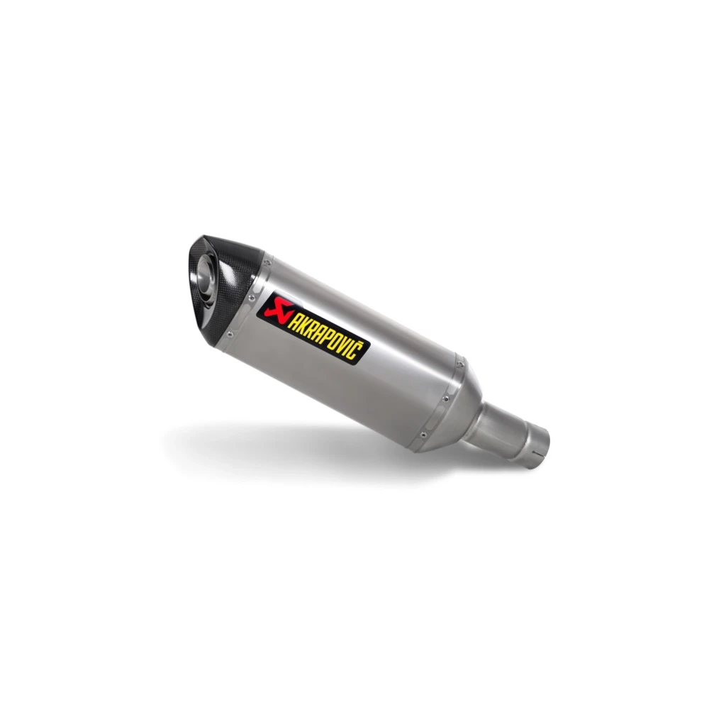 Auspuff AKRAPOVIC HEXAGONAL (SLIP-ON) in TITAN mit CARBON-ENDCAP zu Suzuki