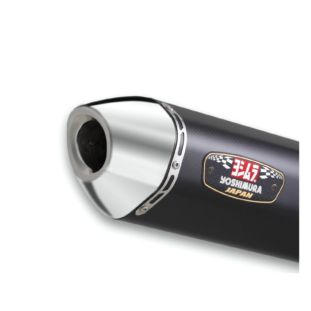 Auspuff Yoshimura R-77J in Metal Magic mit Carbon Cap zu Suzuki (CH Homolo