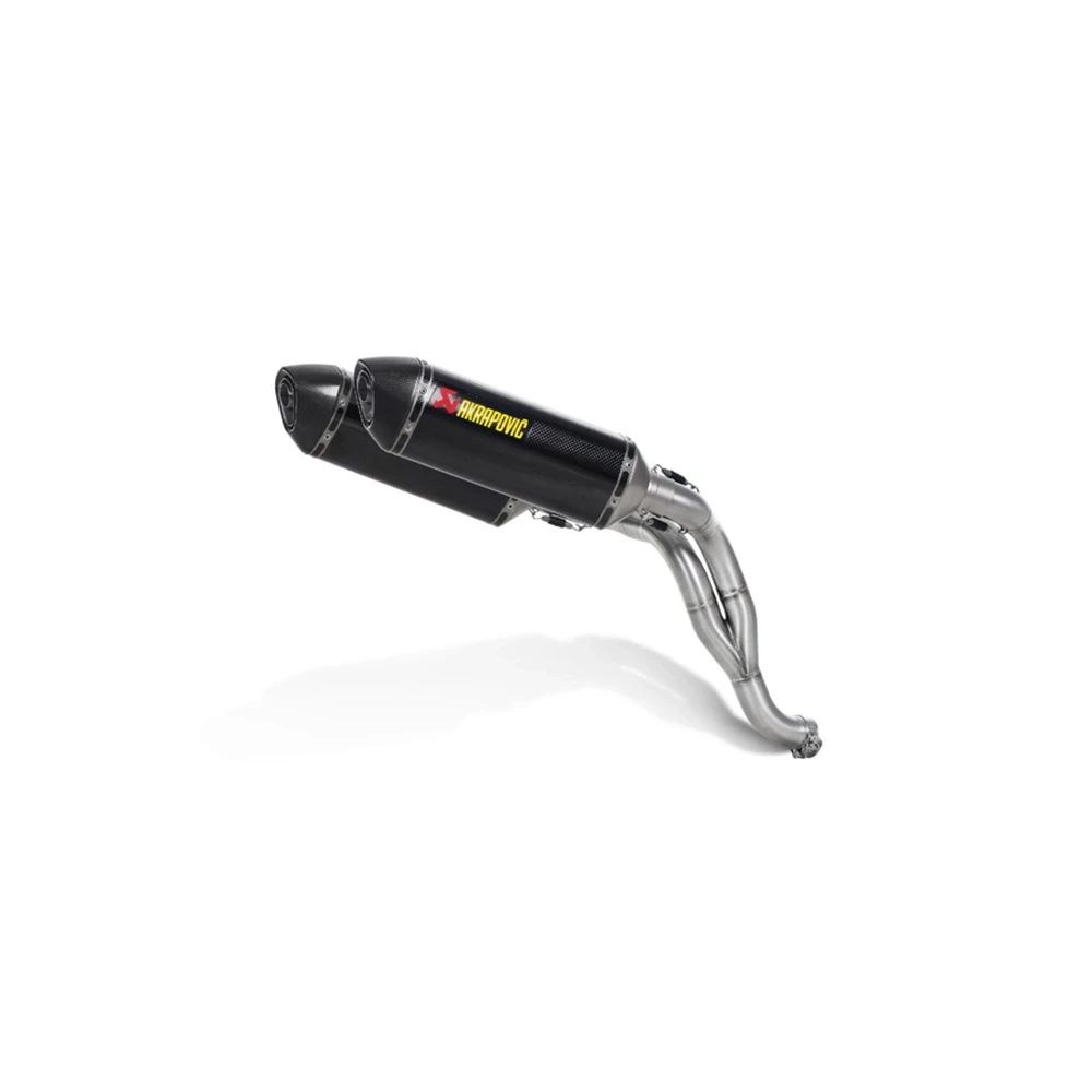 Auspuff AKRAPOVIC SLIP-ON in CARBON mit CARBON-ENDCAP zu Triumph (CH Homol