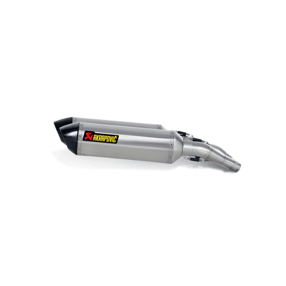 Auspuff AKRAPOVIC SLIP-ON in TITAN mit CARBON-ENDCAP zu Yamaha (CH Homolog