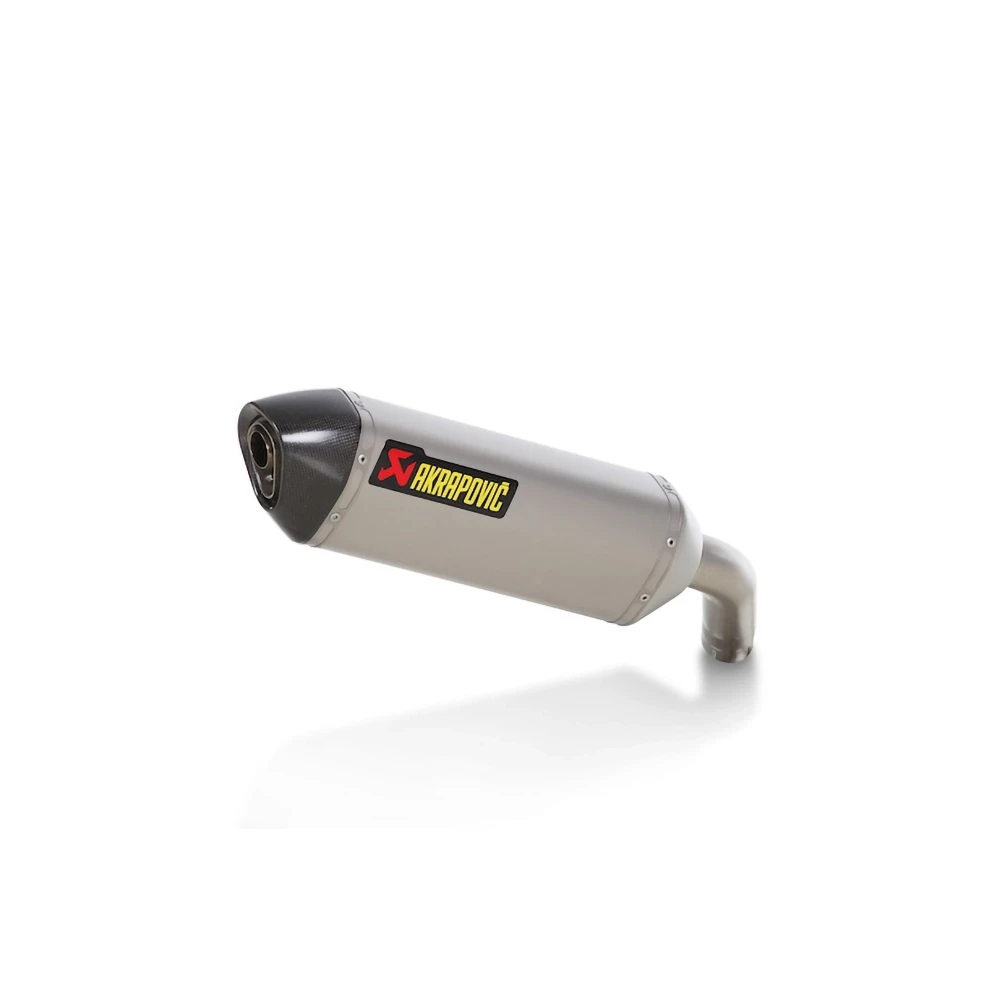 Auspuff AKRAPOVIC SLIP-ON in TITAN mit CARBON-ENDCAP zu Honda (CH Homologi
