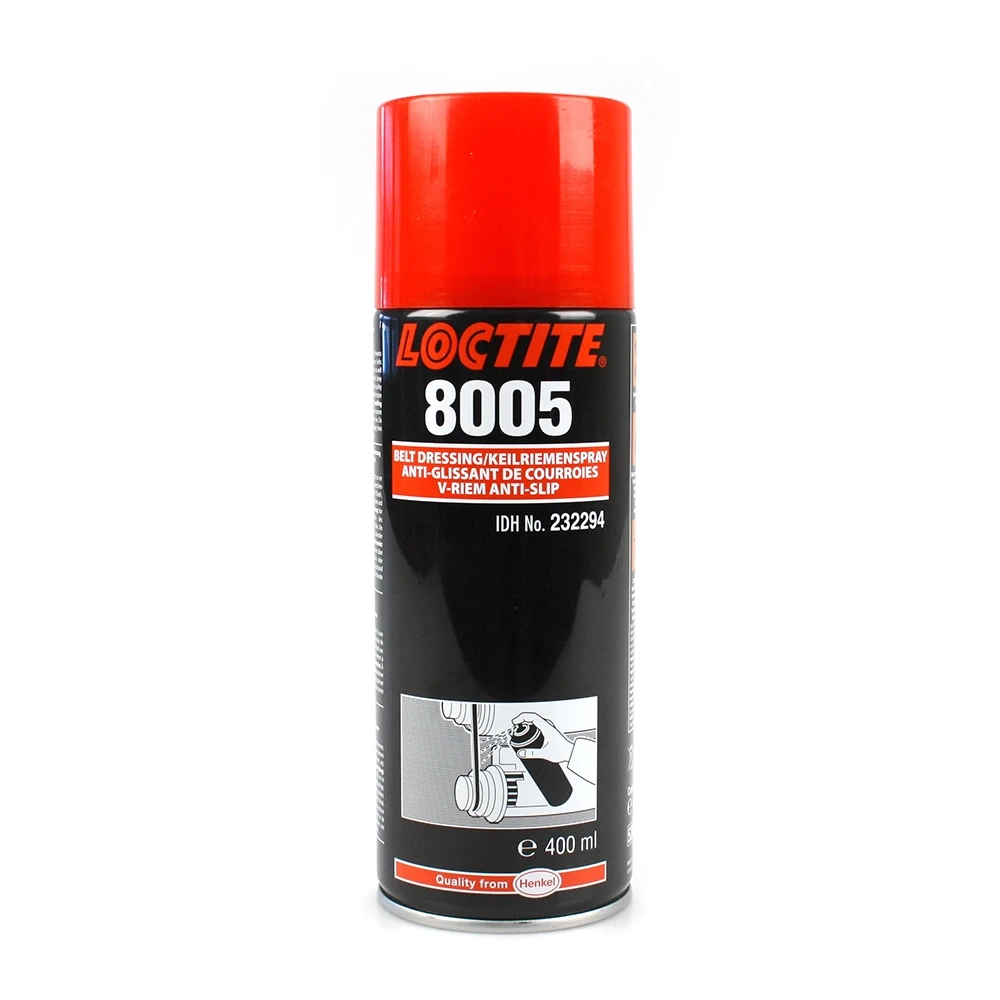 Keilriemenspray LOCTITE (8005) verhindert Rutschen, verbessert Haftung (40